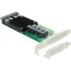 Controller DeLOCK PCI Express X16 Karte Zu 8 X Intern SFF-8643 NVMePCI Express X16 Karte Zu 8 X Intern SFF-8643 NVMe, Schnittstellenkarte (Low Profile Formfaktor)