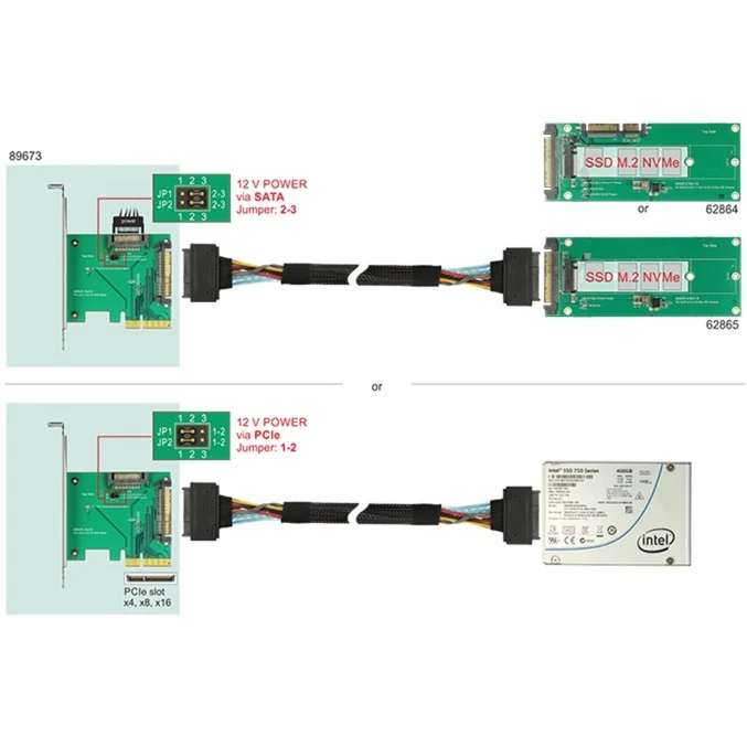 Hardware DeLOCK PCI Express X4 Karte > 1 X Intern U.2 NVMe SFF-8639 Stecker, Controller – Bild 5