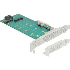 DeLOCK PCI Express X4 Karte Zu 1 X M.2 Key B + 1 X NVMe M.2 Key M, Controller