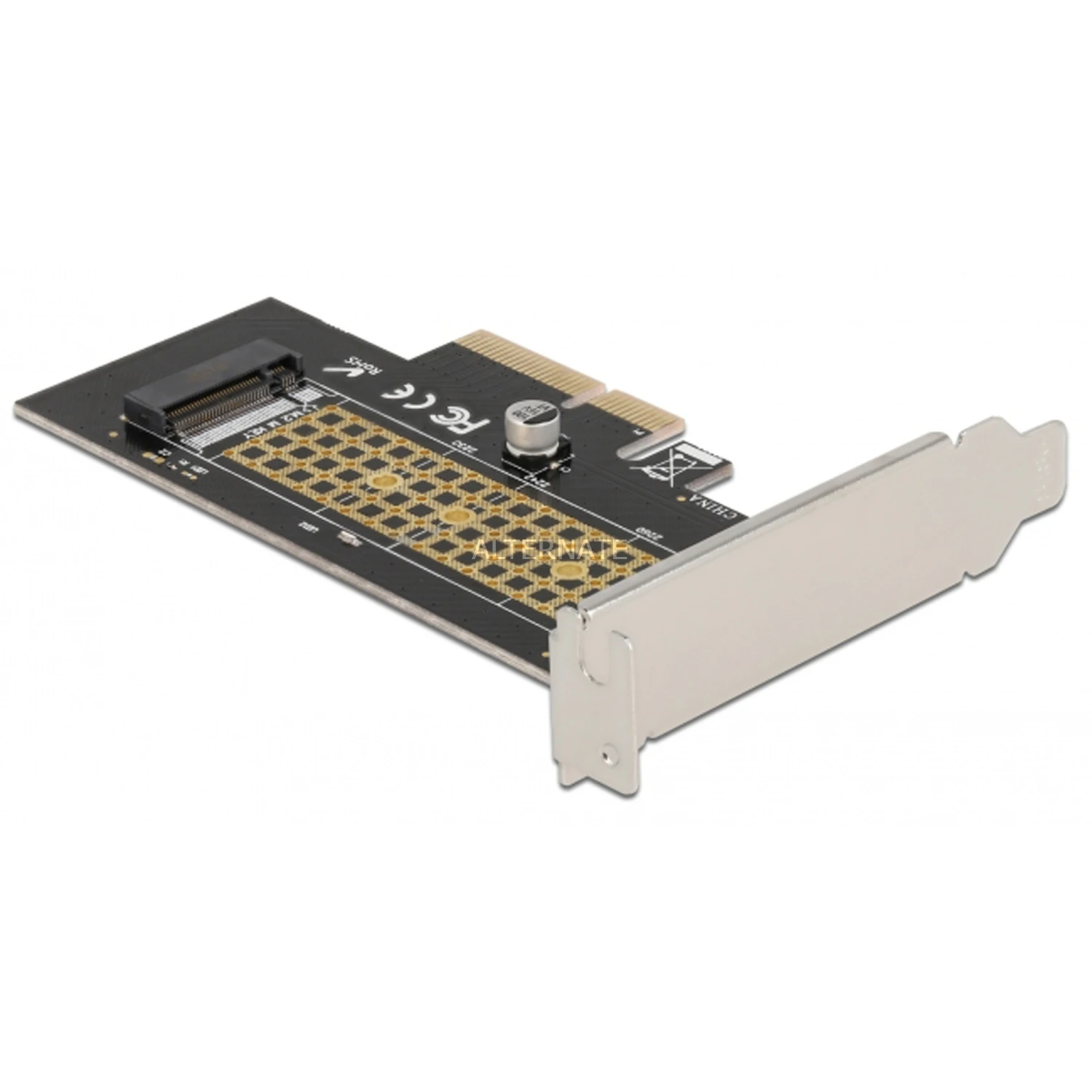 Controller DeLOCK PCI Express X4 Karte Zu 1 X Intern NVMe M.2 Key M 80 Mm – Bild 3