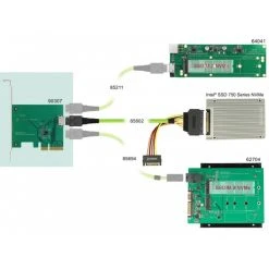 Hardware DeLOCK PCI Express X4 Karte Zu 1 X Intern OCuLink SFF-8612, Adapter -Mainboards Verkaufsgeschäft DeLOCK PCI Express x4 Karte zu 1 x intern OCuLink SFF 8612 Adapter@@fpuvh02j 34