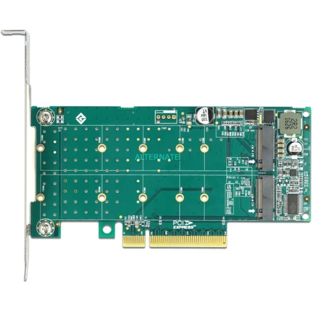 DeLOCK PCI Express X8 Karte Zu 2 X Intern NVMe M.2 Key M - Bifurcation, Controller – Bild 4