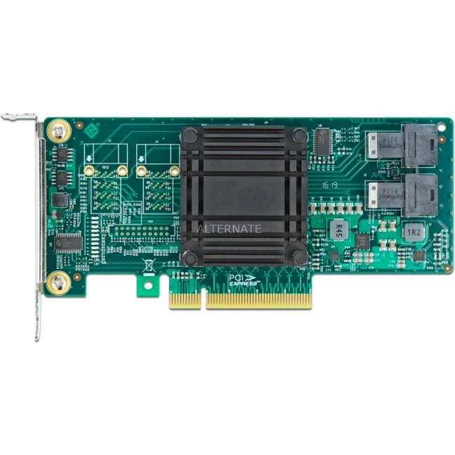 Controller DeLOCK PCI Express X8 Karte Zu 2 X Intern SFF-8643 NVMe LowProfile, Schnittstellenkarte – Bild 2
