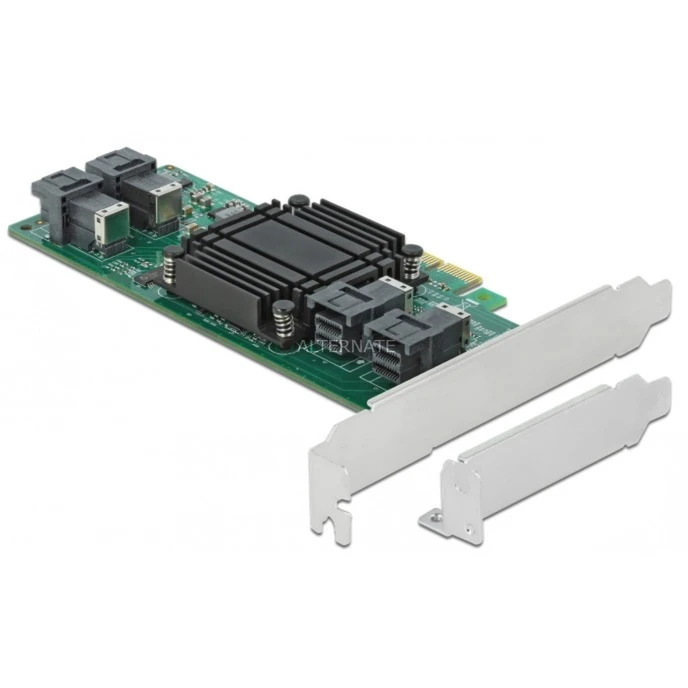 DeLOCK PCI Express X8 Karte Zu 4 X Intern SFF-8643 NVMe LP, Controller