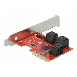DeLOCK PCIe 6P SATA PCIe X4Karte - LP, Controller -Mainboards Verkaufsgeschäft DeLOCK PCIe 6P SATA PCIe x4Karte LP Controller@@1675689 2