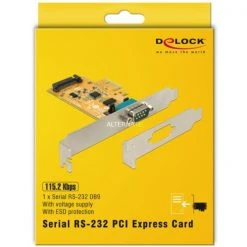 Controller DeLOCK PCIe> 1x Seriell, Konverter -Mainboards Verkaufsgeschäft DeLOCK PCIe 1x Seriell Konverter@@fpuvh02m 3