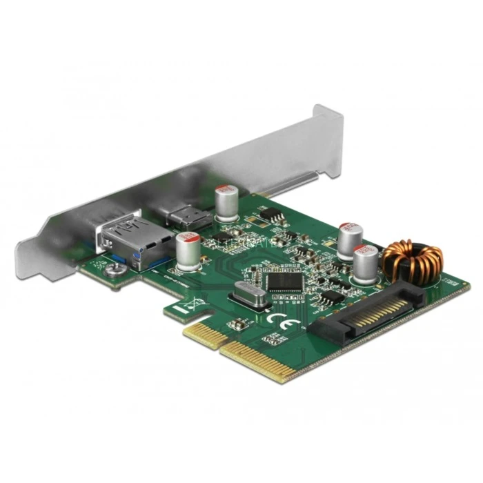 DeLOCK PCIe >1x USB C + 1x USB A, USB-Controller – Bild 3