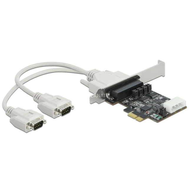Controller DeLOCK PCIe > 2x Seriell RS-232 Mit 5V/12V, Schnittstellenkarte 1 Controller DeLOCK PCIe > 2x Seriell RS-232 Mit 5V/12V, Schnittstellenkarte
