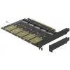 Controller DeLOCK PCIe X16Karte > 5x M.2 Key B