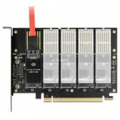 Controller DeLOCK PCIe X16Karte > 5x M.2 Key B -Mainboards Verkaufsgeschäft DeLOCK PCIe x16Karte 5x M 2 Key B@@1656099 3