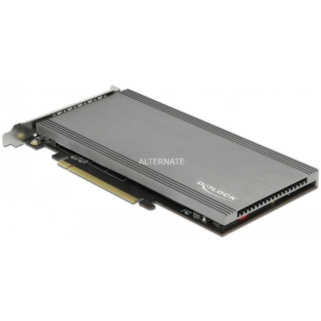 Controller DeLOCK PCIe X16 > 4 X NVMe M.2 Key M, Konverter – Bild 2
