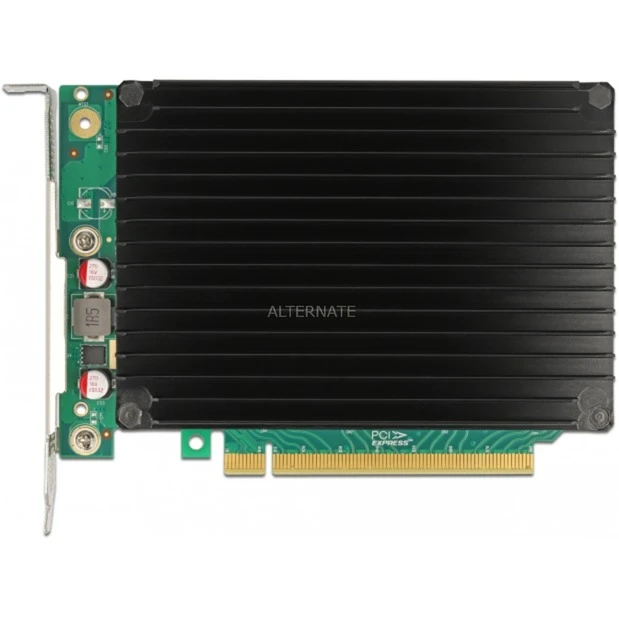 Controller DeLOCK PCIe X16 > 4x NVMe M.2 Key M + Bitfurcation – Bild 3
