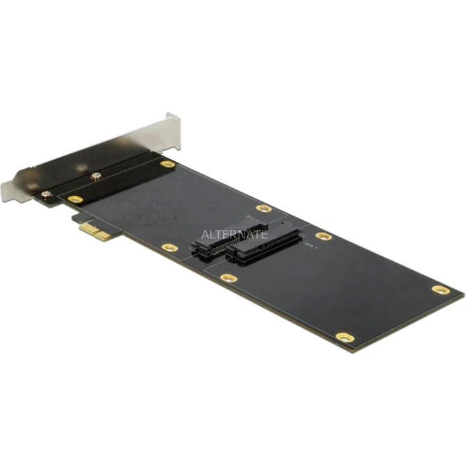 Controller DeLOCK PCIe X1 Karte Für 2x SATA HDD/SSD, Adapter – Bild 2