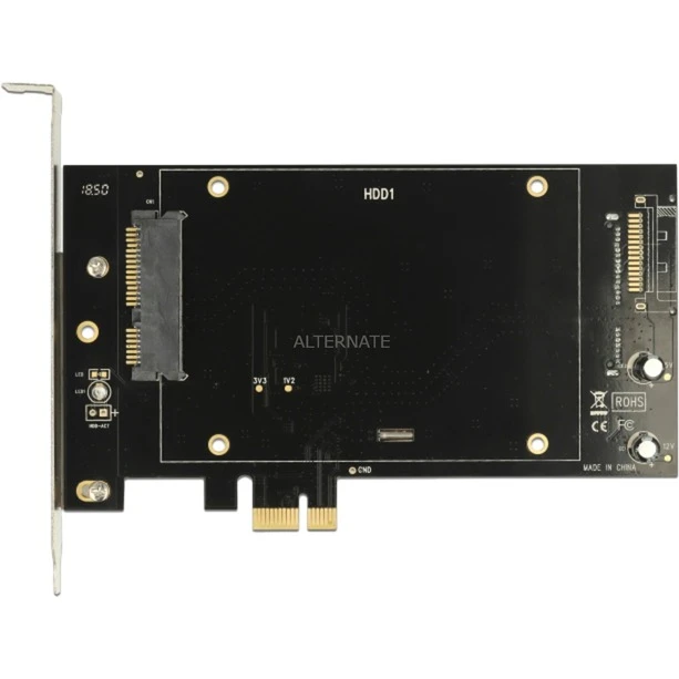 DeLOCK PCIe X1 Karte Für 2x SATA HDD/SSD, Controller – Bild 3