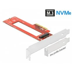 Hardware DeLOCK PCIe X4>1xM.3/NF1 Slot LP, Controller