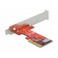 Controller DeLOCK PCIe X4 > 1x OCuLink SFF-8612, Konverter -Mainboards Verkaufsgeschäft DeLOCK PCIe x4 1x OCuLink SFF 8612 Konverter@@1679273 2