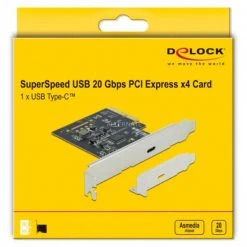 DeLOCK PCIe X4 > 1x Extern SuperSpeed USB 3.2 Gen 2x2, USB-Controller -Mainboards Verkaufsgeschäft DeLOCK PCIe x4 1x extern SuperSpeed USB 3 2 Gen 2x2 USB Controller@@1671529 4