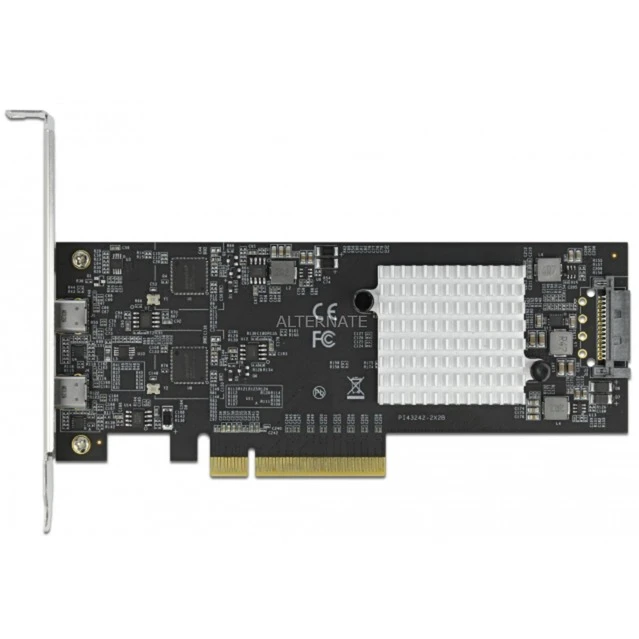 Controller DeLOCK PCIe X8 > 2x Extern USB-X 3.2 Gen 2x2 4 Controller DeLOCK PCIe X8 > 2x Extern USB-X 3.2 Gen 2x2 – Bild 4