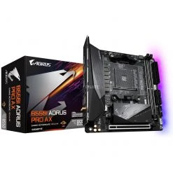 Sockel AM4 GIGABYTE B550I AORUS PRO AX, Mainboard