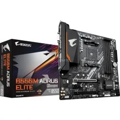Sockel AM4 GIGABYTE B550M AORUS ELITE, Mainboard