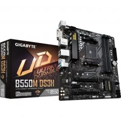 Sockel AM4 GIGABYTE B550M DS3H, Mainboard
