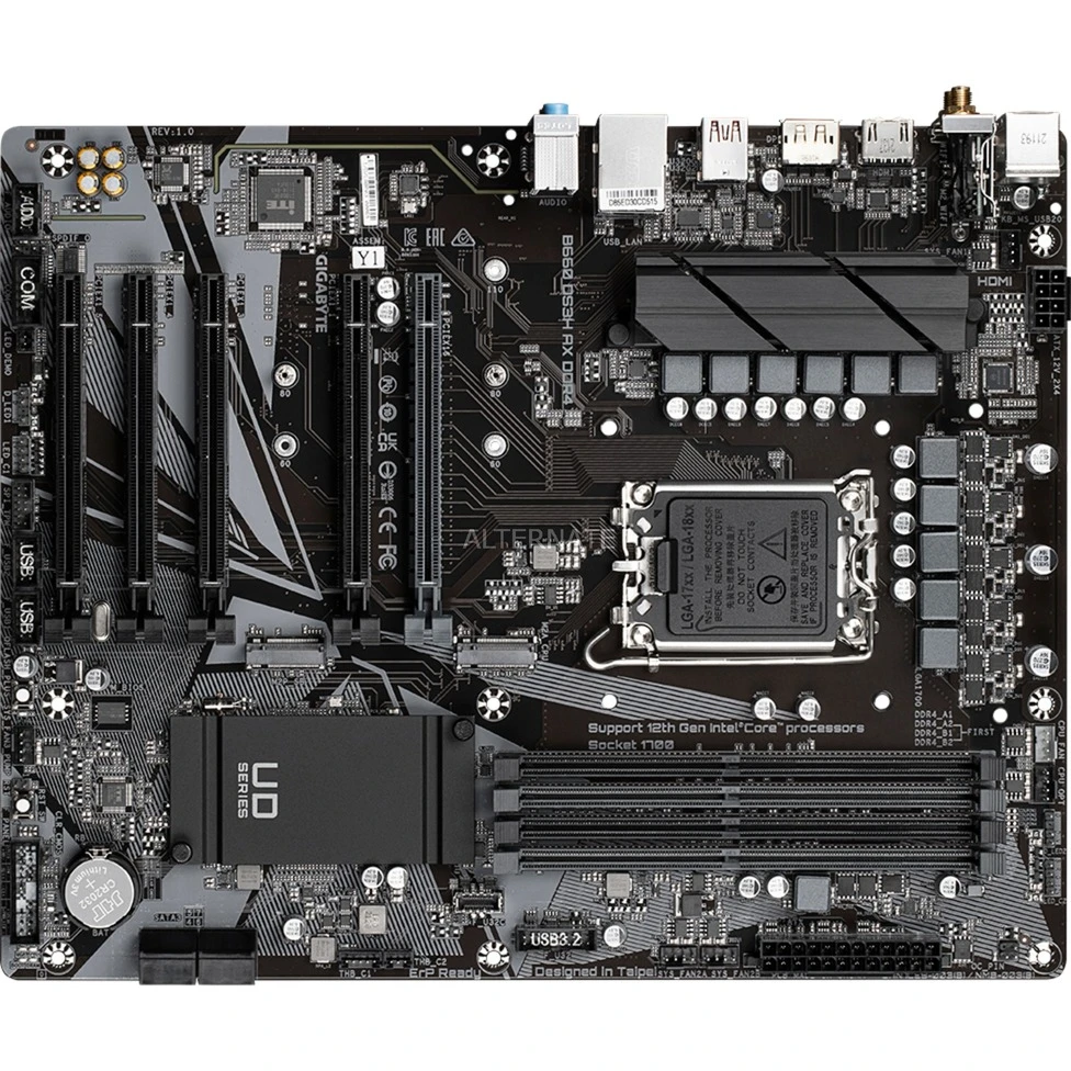 Sockel 1700 GIGABYTE B660 DS3H AX DDR4, Mainboard 2 Sockel 1700 GIGABYTE B660 DS3H AX DDR4, Mainboard – Bild 2