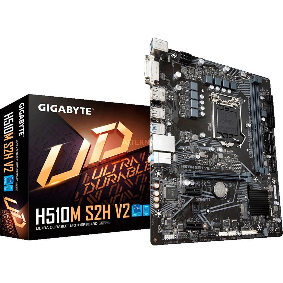 Sockel 1200 GIGABYTE H510M S2H V2, Mainboard 1 Sockel 1200 GIGABYTE H510M S2H V2, Mainboard