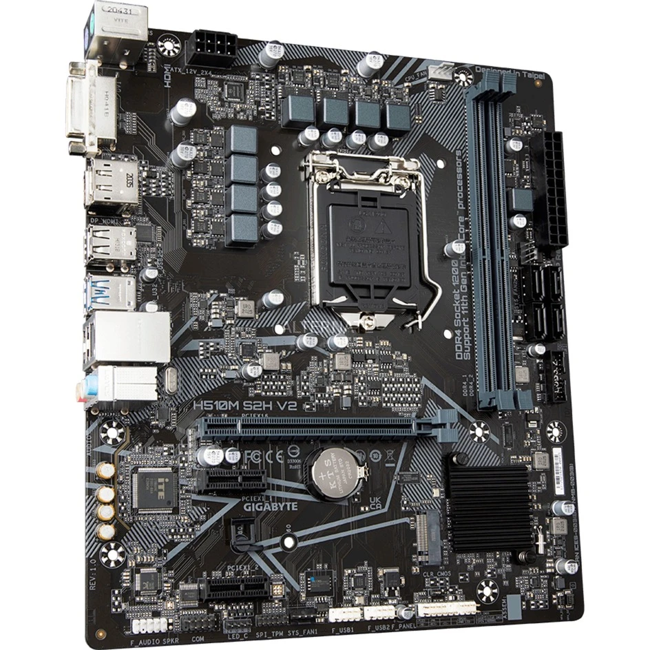 Sockel 1200 GIGABYTE H510M S2H V2, Mainboard 3 Sockel 1200 GIGABYTE H510M S2H V2, Mainboard – Bild 3