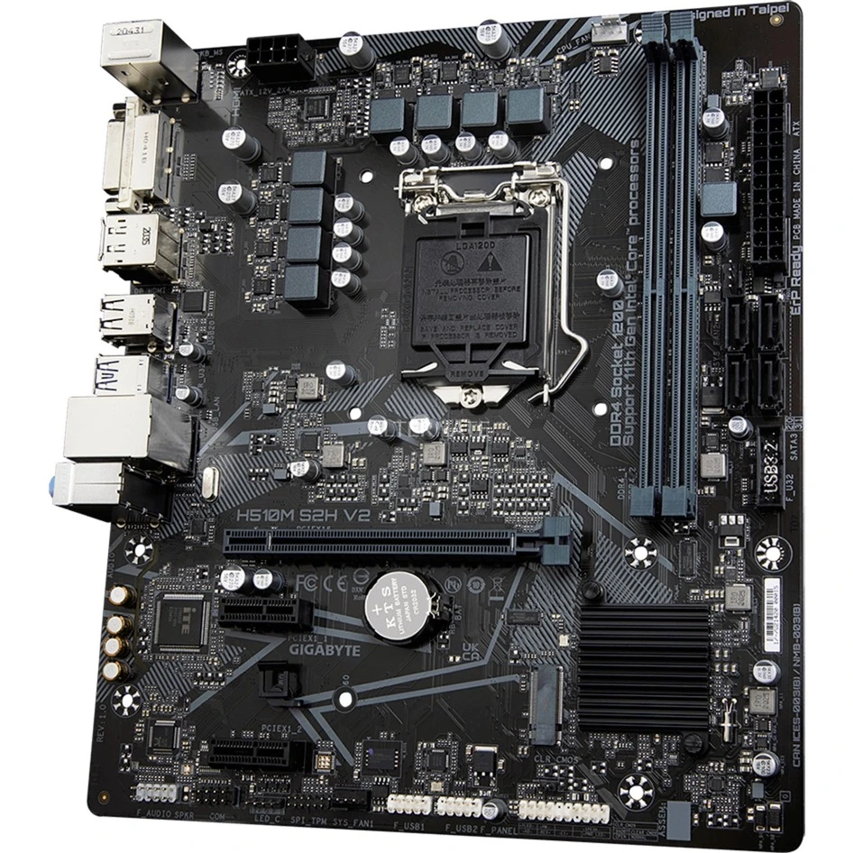 Sockel 1200 GIGABYTE H510M S2H V2, Mainboard 4 Sockel 1200 GIGABYTE H510M S2H V2, Mainboard – Bild 4