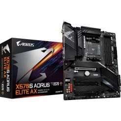 Sockel AM4 GIGABYTE X570S AORUS ELITE AX, Mainboard