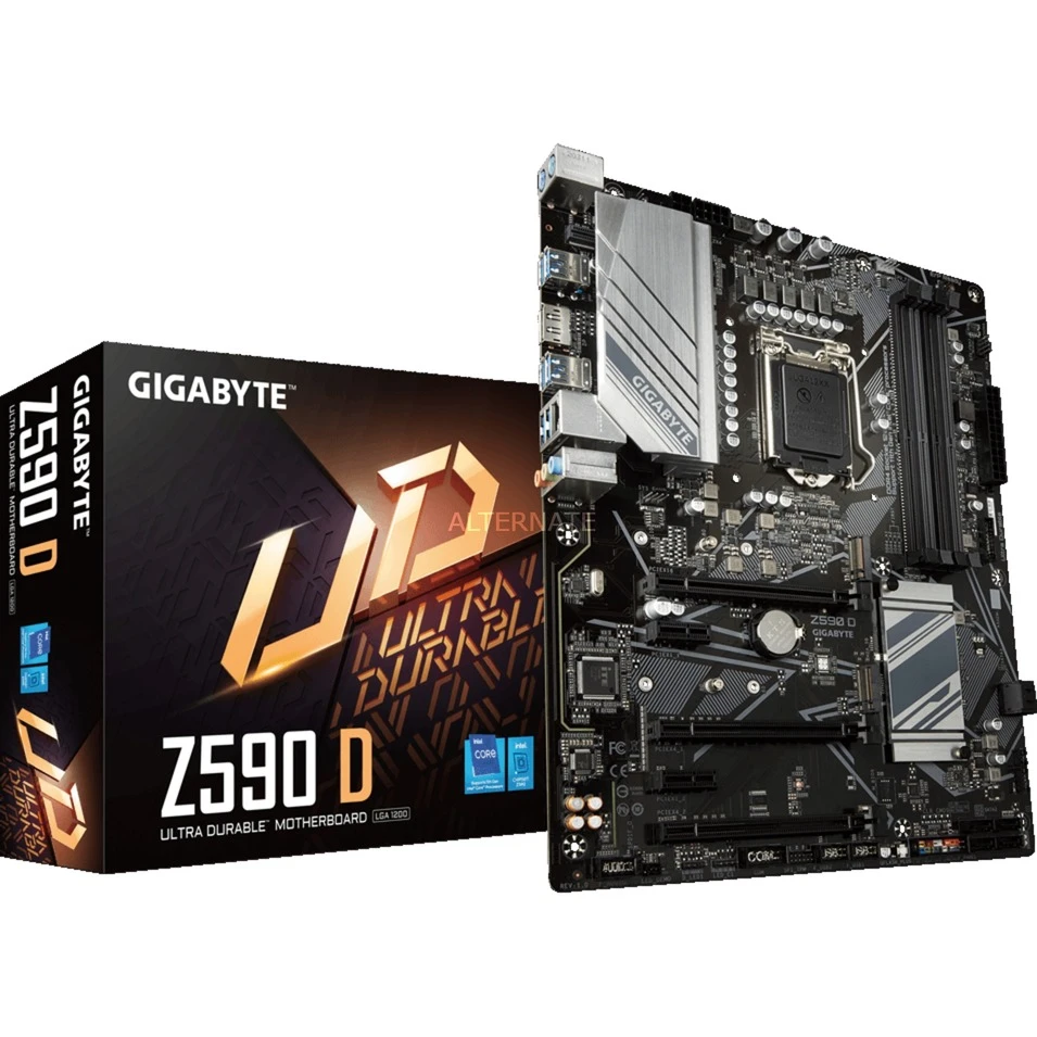 Sockel 1200 GIGABYTE Z590 D, Mainboard 1 Sockel 1200 GIGABYTE Z590 D, Mainboard