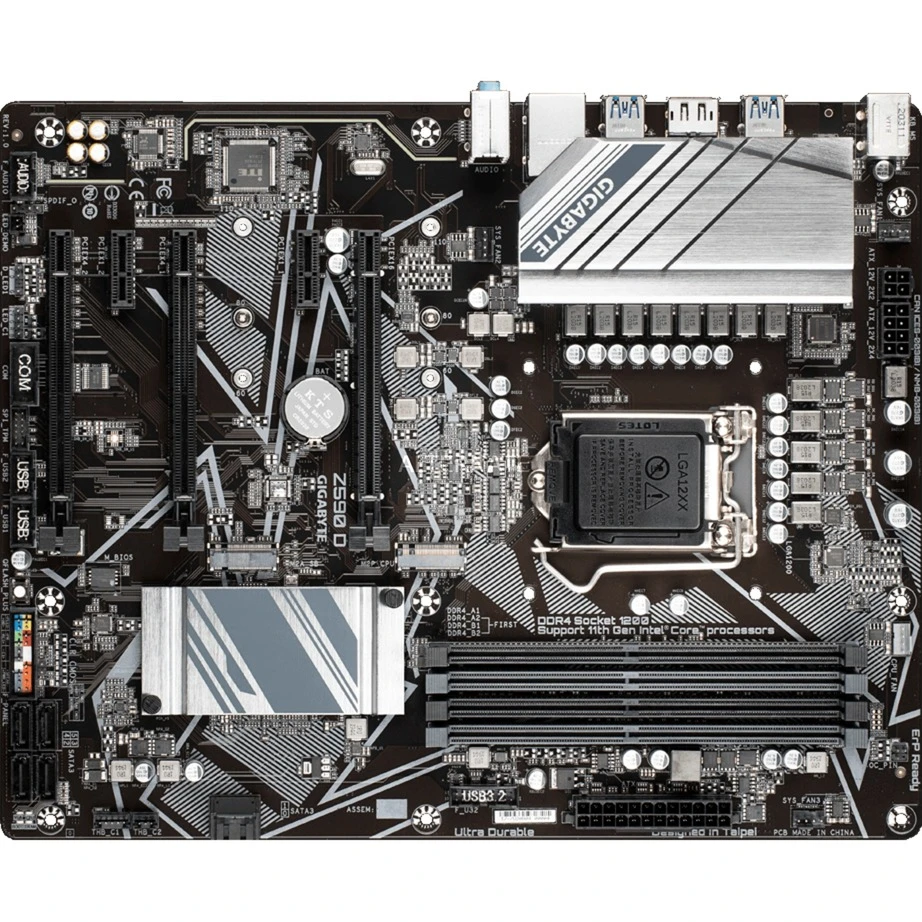 Sockel 1200 GIGABYTE Z590 D, Mainboard 2 Sockel 1200 GIGABYTE Z590 D, Mainboard – Bild 2