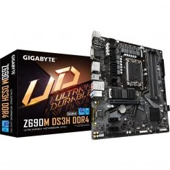 Sockel 1700 GIGABYTE Z690M DS3H DDR4, Mainboard