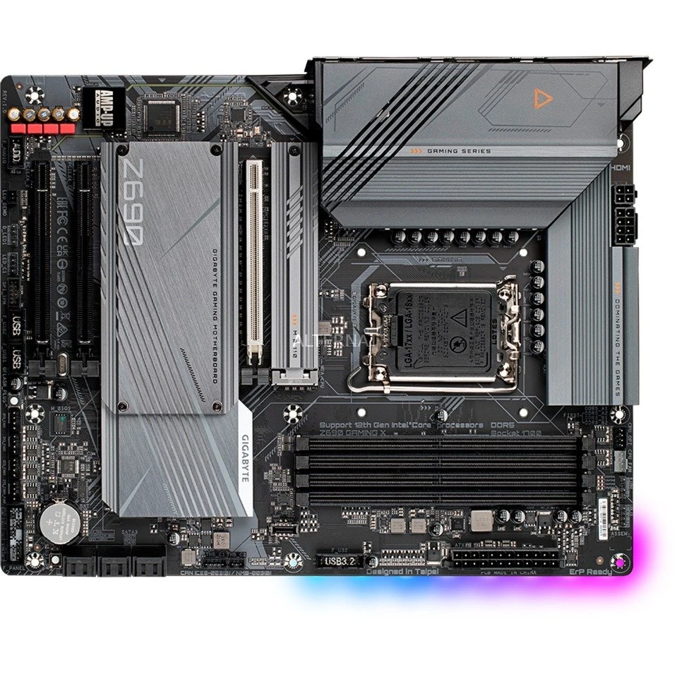 Sockel 1700 GIGABYTE Z690 GAMING X, Mainboard 2 Sockel 1700 GIGABYTE Z690 GAMING X, Mainboard – Bild 2