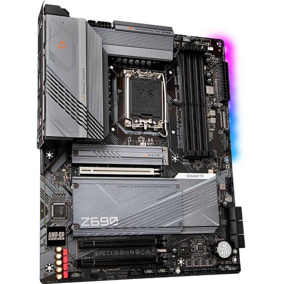 Sockel 1700 GIGABYTE Z690 GAMING X, Mainboard 3 Sockel 1700 GIGABYTE Z690 GAMING X, Mainboard – Bild 3
