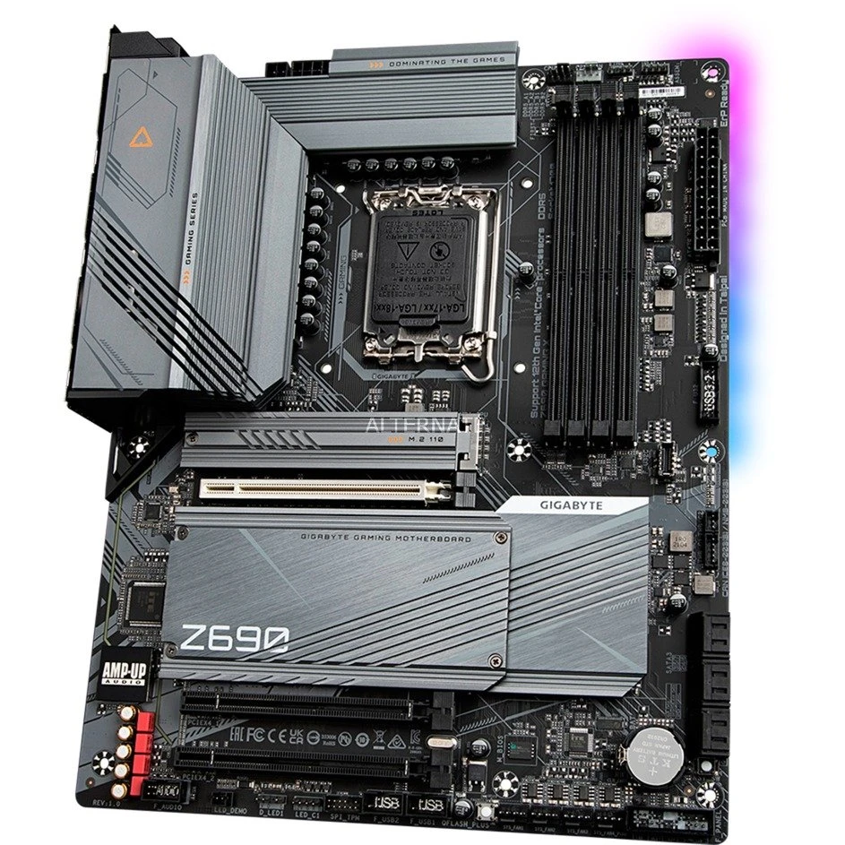 Sockel 1700 GIGABYTE Z690 GAMING X, Mainboard 4 Sockel 1700 GIGABYTE Z690 GAMING X, Mainboard – Bild 4