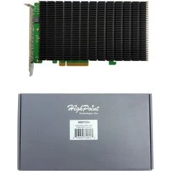 HighPoint 3rd-Gen NVMe SSD7204, Controller -Mainboards Verkaufsgeschäft HighPoint 3rd Gen NVMe SSD7204 Controller@@fpbhbm 2