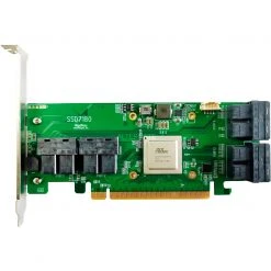 Controller HighPoint NVMe SSD7180, RAID-Karte -Mainboards Verkaufsgeschäft HighPoint NVMe SSD7180 RAID Karte@@fpbhbo 3