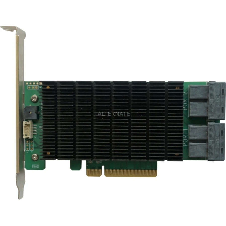 Controller HighPoint RocketRAID 2840C, RAID-Karte 2 Controller HighPoint RocketRAID 2840C, RAID-Karte – Bild 2