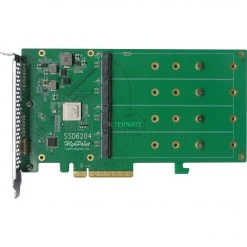 Controller HighPoint SSD6204 5er Pack, Schnittstellenkarte 6 Controller HighPoint SSD6204 5er Pack, Schnittstellenkarte -Mainboards Verkaufsgeschäft HighPoint SSD6204 5er Pack Schnittstellenkarte@@1802941 2