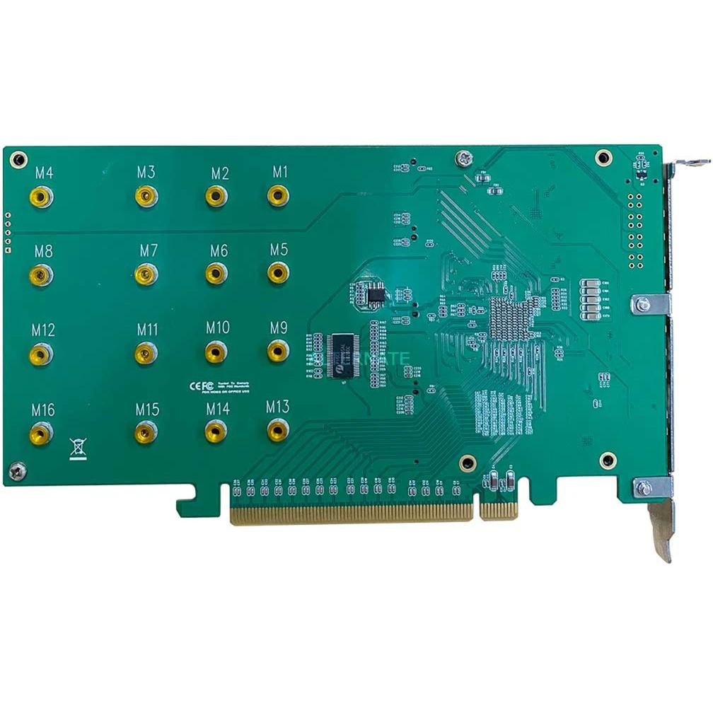 Controller HighPoint SSD7104 PCIe 3.0 X16 4-Port M.2 NVMe, RAID-Karte – Bild 2