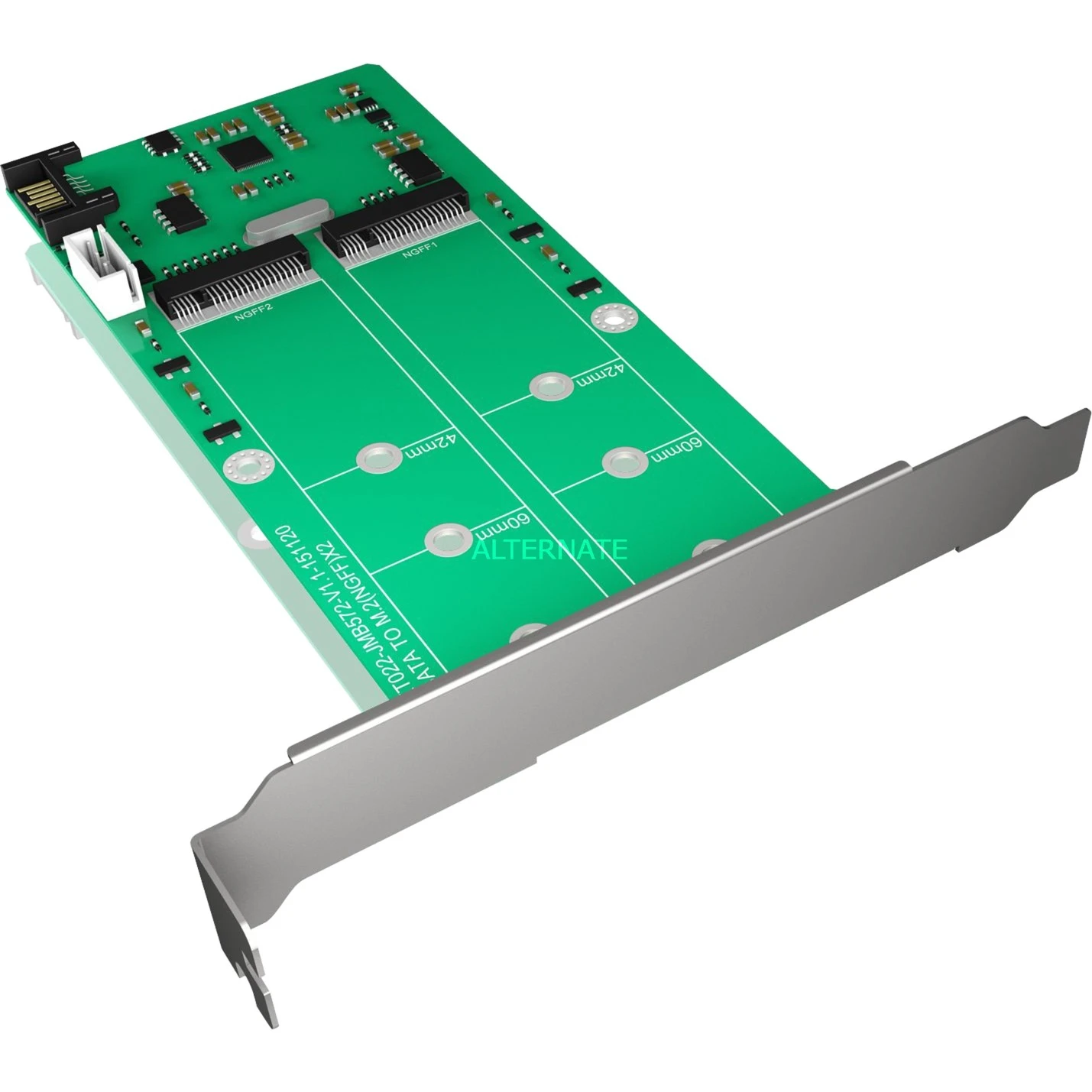 Hardware ICY BOX IB-CVB513 Konverterkarte, Serial ATA-Controller 1 Hardware ICY BOX IB-CVB513 Konverterkarte, Serial ATA-Controller
