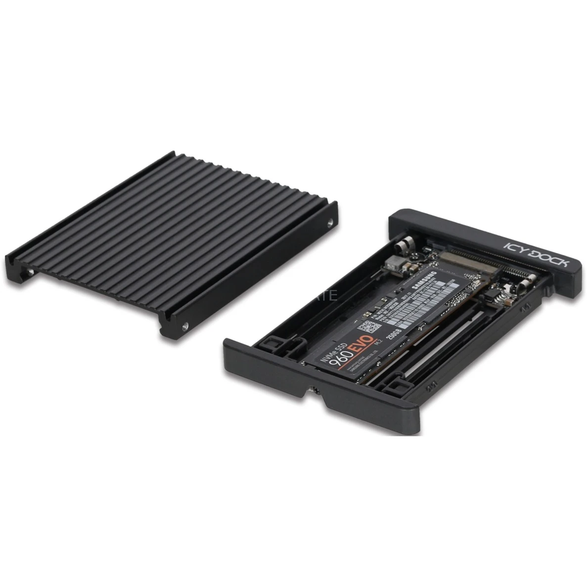 SSD Zubehör Icy Dock EZConvert MB705M2P-B, Konverter (schwarz, M.2 PCIe NVMe SSD Zu 2,5" U.2 PCIe SSD Konverter / Adapter) 5 SSD Zubehör Icy Dock EZConvert MB705M2P-B, Konverter (schwarz, M.2 PCIe NVMe SSD Zu 2,5" U.2 PCIe SSD Konverter / Adapter) – Bild 5