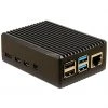 Inter-Tech ODS-716 Für Raspberry Pi 4B, Gehäuse (schwarz, Für Raspberry Pi 4 Modell B)