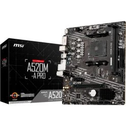 Sockel AM4 MSI A520M-A PRO, Mainboard