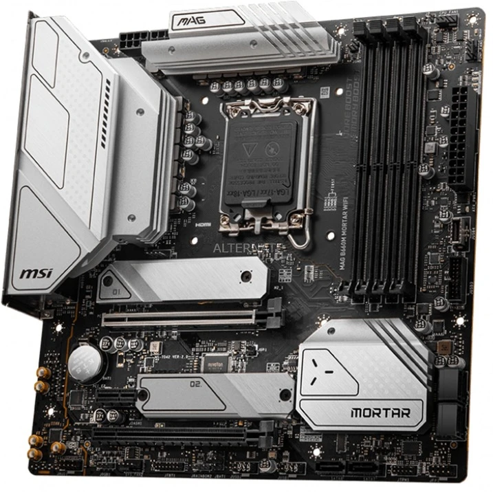 Sockel 1700 MSI MAG B660M MORTAR WIFI, Mainboard 4 Sockel 1700 MSI MAG B660M MORTAR WIFI, Mainboard – Bild 4