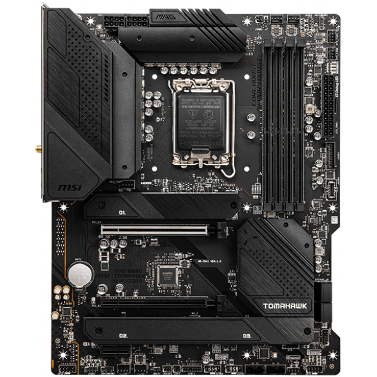 Sockel 1700 MSI MAG B660 TOMAHAWK WIFI DDR4, Mainboard 2 Sockel 1700 MSI MAG B660 TOMAHAWK WIFI DDR4, Mainboard – Bild 2