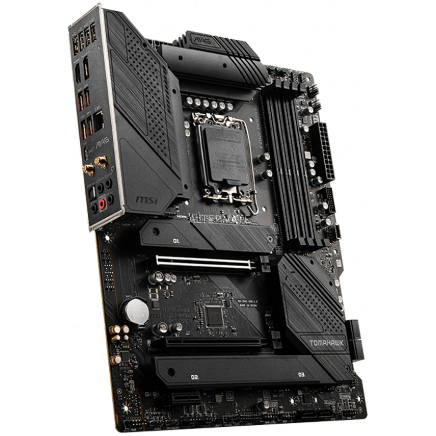 Sockel 1700 MSI MAG B660 TOMAHAWK WIFI DDR4, Mainboard 3 Sockel 1700 MSI MAG B660 TOMAHAWK WIFI DDR4, Mainboard – Bild 3