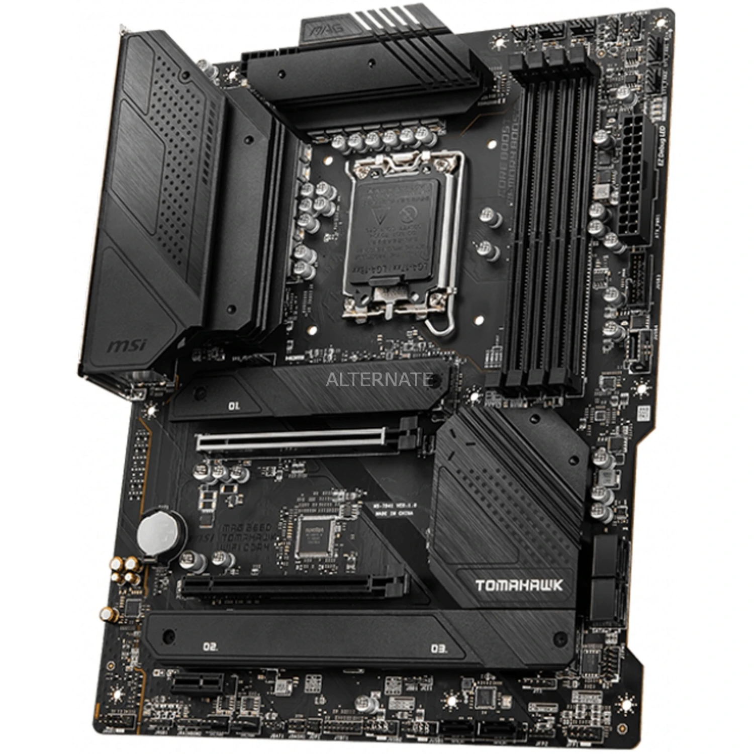 Sockel 1700 MSI MAG B660 TOMAHAWK WIFI DDR4, Mainboard 4 Sockel 1700 MSI MAG B660 TOMAHAWK WIFI DDR4, Mainboard – Bild 4