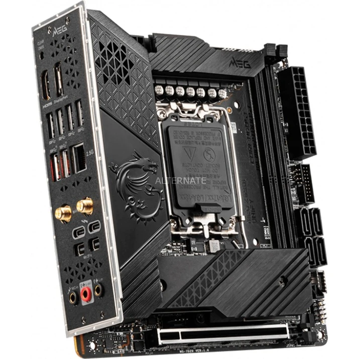 Mini-ITX Mainboards MSI MEG Z690I UNIFY, Mainboard 3 Mini-ITX Mainboards MSI MEG Z690I UNIFY, Mainboard – Bild 3